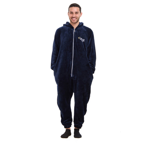 Snuggs Blanket Onesie Dark Blue هلال رمضان